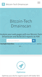 Mobile Screenshot of domainscan.bitcoin-tech.com